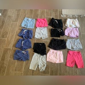 5T girls shorts lot